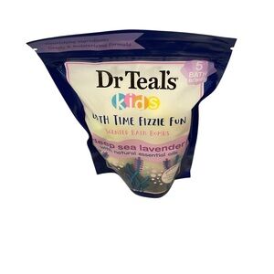 Dr Teal's Kids Bath Time Fizzie Fun - Deep Sea Lavender